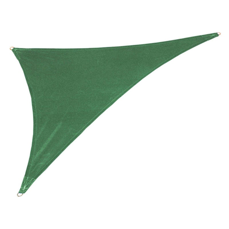 Coolaroo 15' x 12' x 9' Coolhaven Shade Sail, Right Triangle - Heritage Green - Image 2