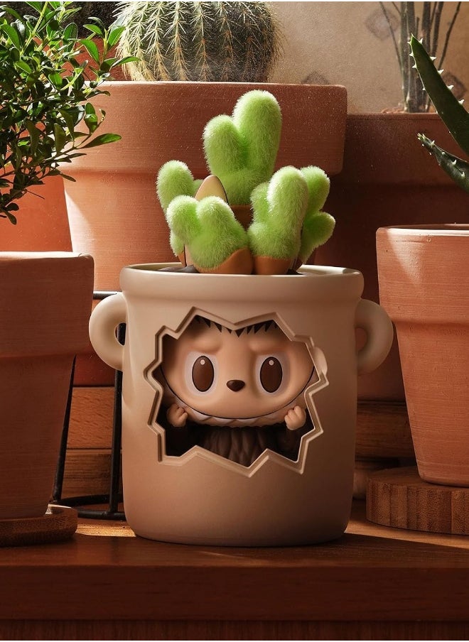 POP MART The Monsters Labubu Almost Hidden Series Blind Box Figures, Random Design Mystery Toys for Modern Home Decor, Collectible Toy Set for Desk Accessories, Single Box  - Image 3