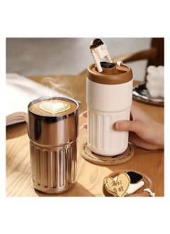 Generic Smart Thermos Coffee Cup with LED Temperature Display – Portable Travel Mug for Hot & Cold 450ml  - Image 4