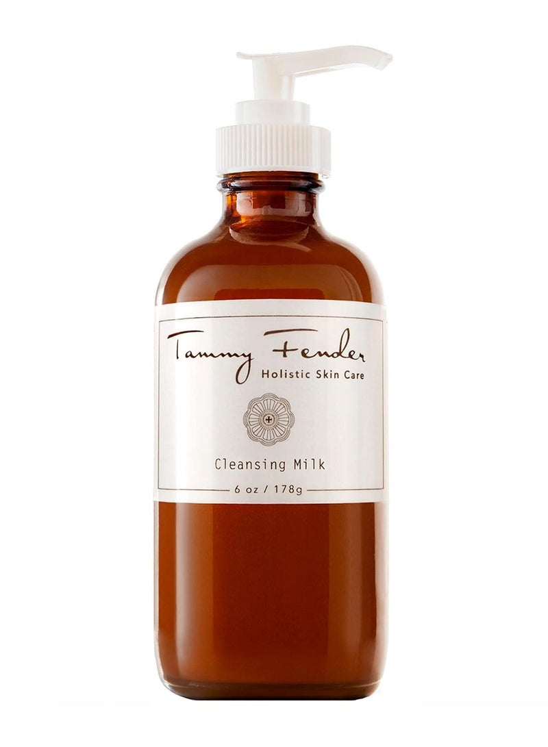 tammy fender TAMMY FENDER - Natural Cleansing Milk | Organic, Cruelty-Free, Non-Toxic | Lightweight, Rejuvinating, Naturally Scented (6 oz | 178 g) - Image 1