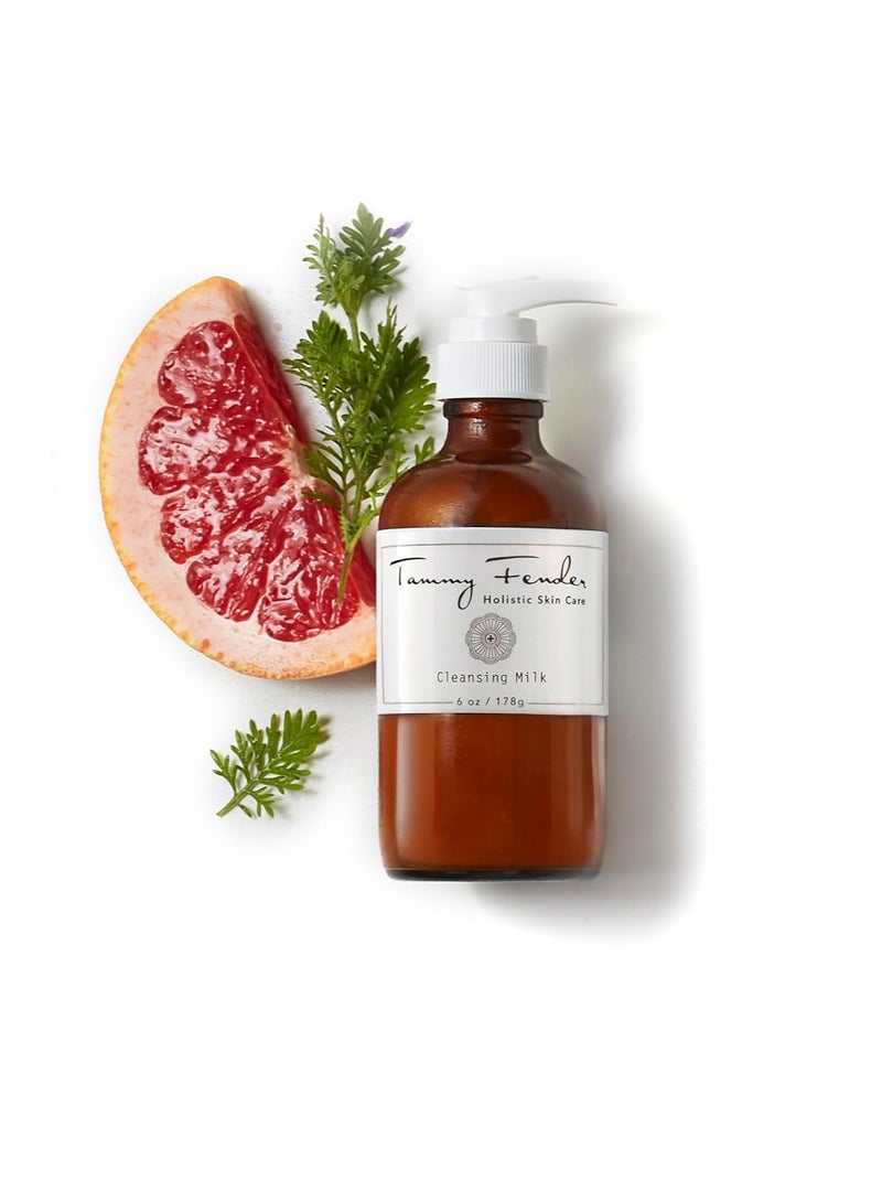 tammy fender TAMMY FENDER - Natural Cleansing Milk | Organic, Cruelty-Free, Non-Toxic | Lightweight, Rejuvinating, Naturally Scented (6 oz | 178 g) - Image 2