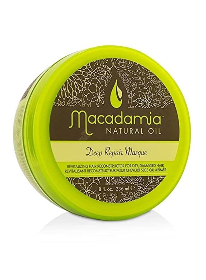 Macadamia Professional 8 oz Natural Deep Repair Masque - Image 1