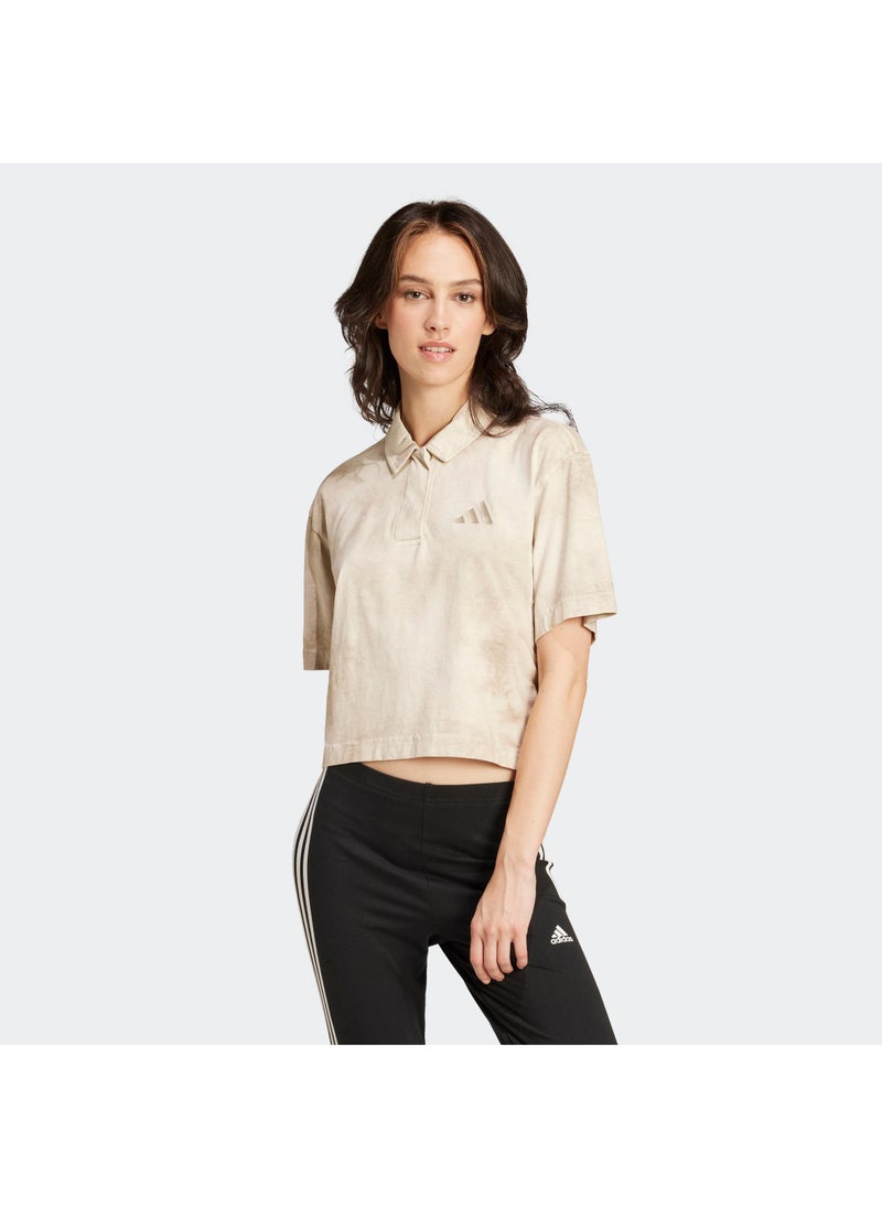 Adidas - All Szn Tie Dye Polo T-Shirt - Image 1