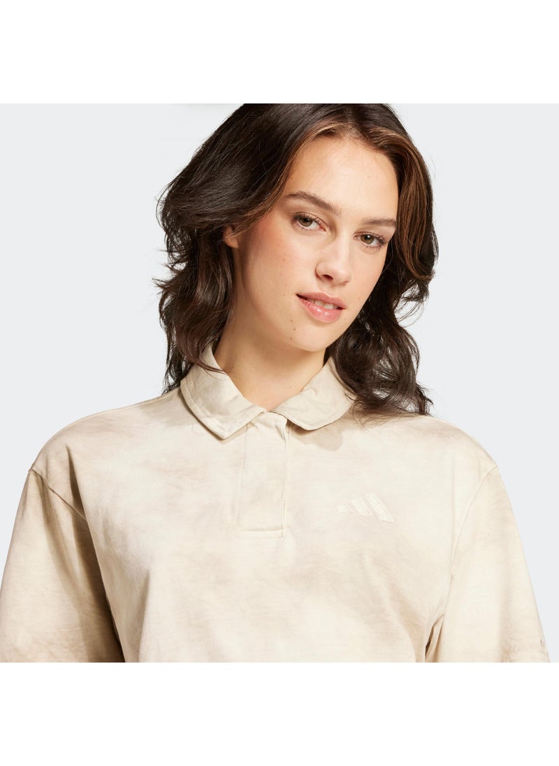 Adidas - All Szn Tie Dye Polo T-Shirt - Image 1
