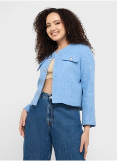 Ginger Classic Tweed Cropped Jacket  - Image 1