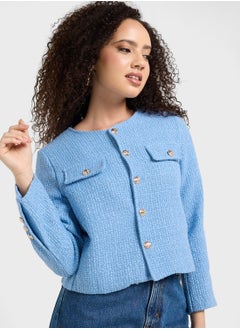 Ginger Classic Tweed Cropped Jacket  - Image 3