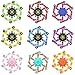 Irvotbes Easter Basket Stuffers Transformable Fidget SpinnersFunny Stress Relief Sensory Fidget ToysDeformable Chain DIY Robot Fingertip Gyros Toy Party Favors Kids Easter Basket Stuffers9PC - Image 3
