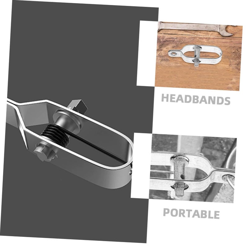 Heavy Duty Steel Rope Tensioner Clip For Greenhouse Secure Fastening Enhanced Stability Agricultural Tool - Image 4