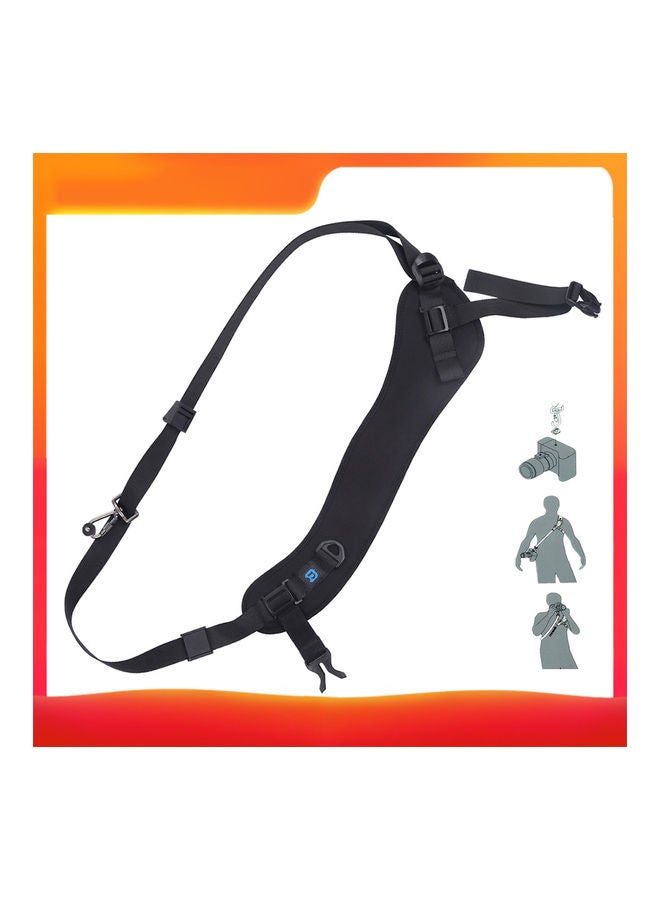 NIBEMINENT Soft Padded Shoulder Strap Black  - Image 1