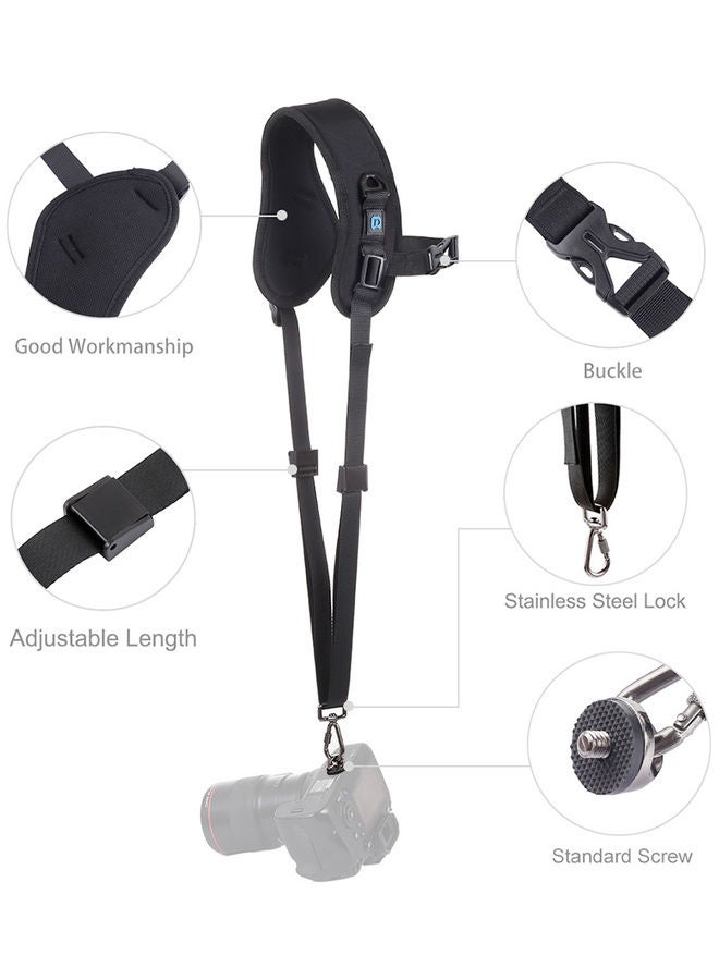 NIBEMINENT Soft Padded Shoulder Strap Black  - Image 3