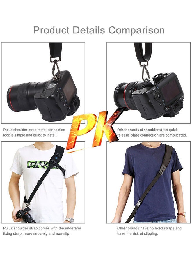 NIBEMINENT Soft Padded Shoulder Strap Black  - Image 2