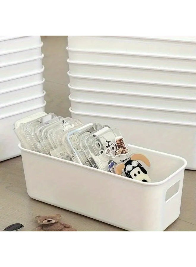 Eworld 12 Pieces Stackable Plastic Drawer Organizers with Handles, Durable Closet and Dresser Storage Bins for Socks, Wardrobe, Bedroom and Kitchen Organization  - Image 4