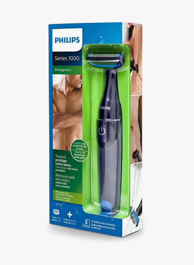 Philips Series 1000 Body Groomer With Battery And Comb multicolour 23grams - Image 3