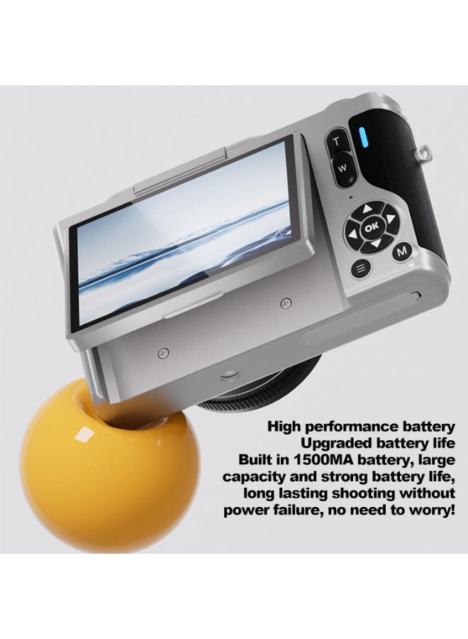 64MP 4K Digital Camera with 16X Digital Zoom, Auto Focus, and 2.8 Inch Screen - Image 2