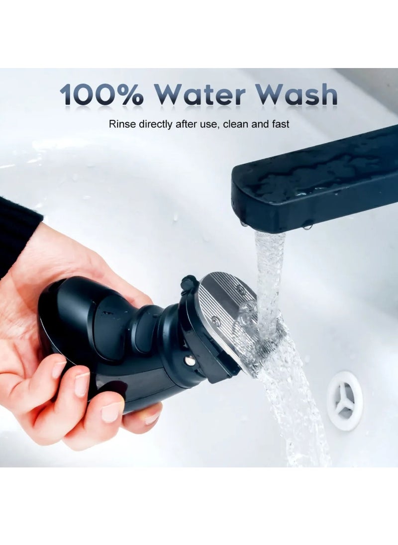 Handheld Electric Hair Clipper for Men Waterproof Hair Trimmer Body Grooming Kit