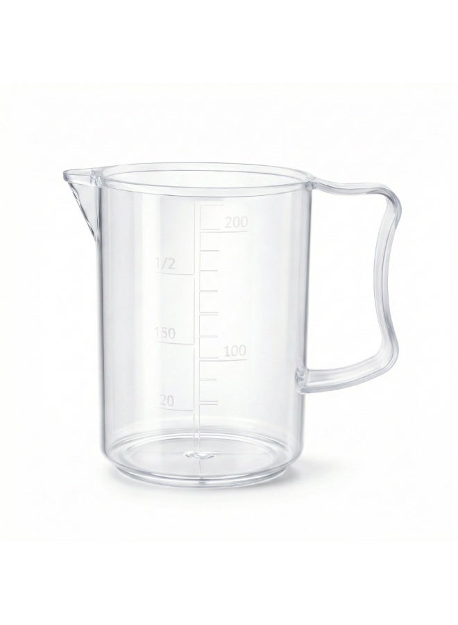 Beram 0.25L Measuring Cup Set – Polycarbonate Kitchen Measuring Cup with Handle – Liquid Measuring Cup for Baking & Cooking – Food & Kitchen Scale Compatible – Measuring Cups Set - Image 1