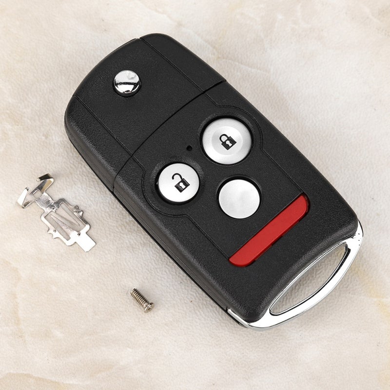 3+1 Button Car Keyless Remote Flip Key Fob Case Cover Shell Fit for Acura TL - Image 3
