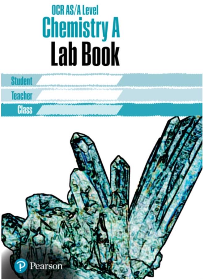 OCR AS/Alevel Chemistry Lab Book : OCR AS/Alevel Chemistry Lab Book 