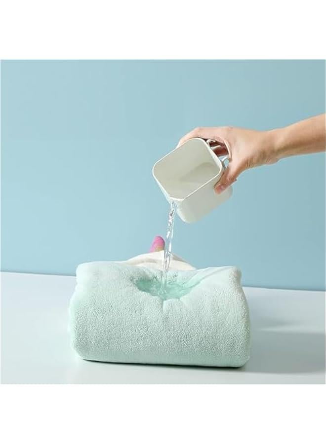 MIXDE Unicorn Hooded Beach Towel Poncho for Kids 0 to 6 Years Boys Girls Bath Robe Swimsuit Cover UP for Beach Pool Bath Towel Wrap Newborn Shower Gifts (Grey) - Image 3