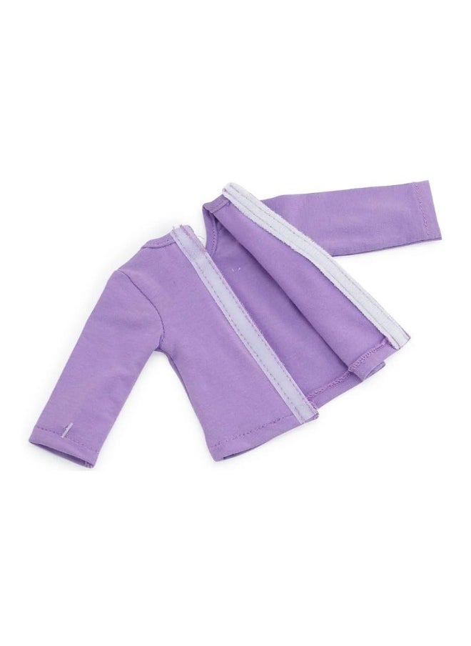 Emily Rose Emily Rose 14 Inch Doll Clothes & Accessories | 14" Doll Pajamas PJ Gift Set, Including Puppy Slippers Accessories! | 14" Doll PJs Set is Compatible with Glitter Girls and Wellie Wishers Dolls  - Image 5