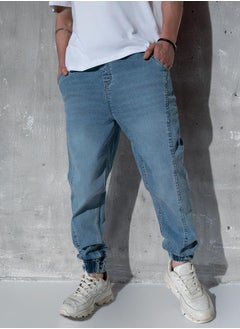 Hubberholme Light Blue Jeans For Men  - Image 2