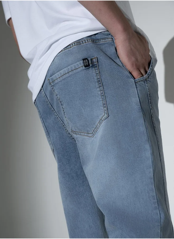 Hubberholme Light Blue Jeans For Men