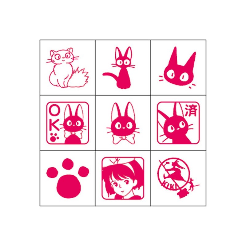 Beverly Ghibli Kiki's Delivery Service Stamp Hanko Check Stamp CK9-004 - Image 2