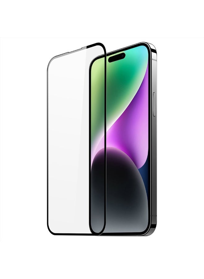 واقي شاشة Dux Ducis لهاتف iPhone 15 Plus – أسود