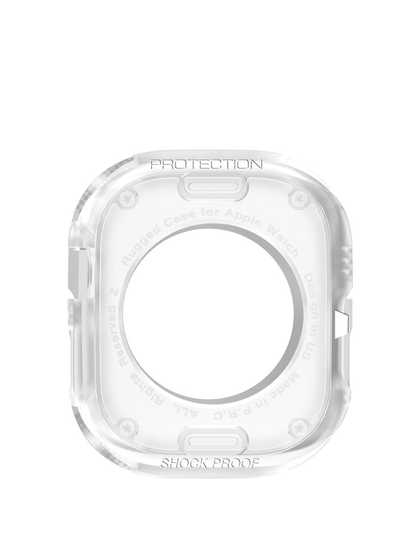 GULFLINK Protective Case Cover for Apple Watch Series 8/7 41mm Transparent  - Image 4
