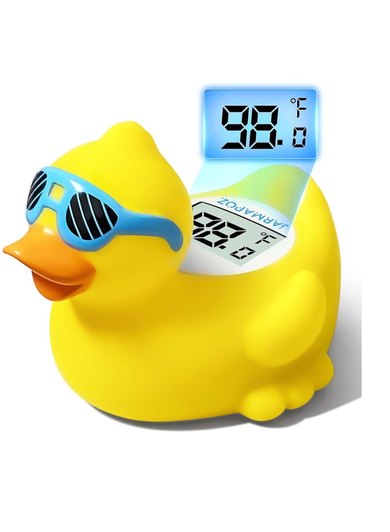 general Baby Bath Thermometer Duck – Color-Changing Infant Bathtub Thermometer with Auto Temperature Alert, Waterproof Floating Toy for Newborns & Toddlers - Image 1
