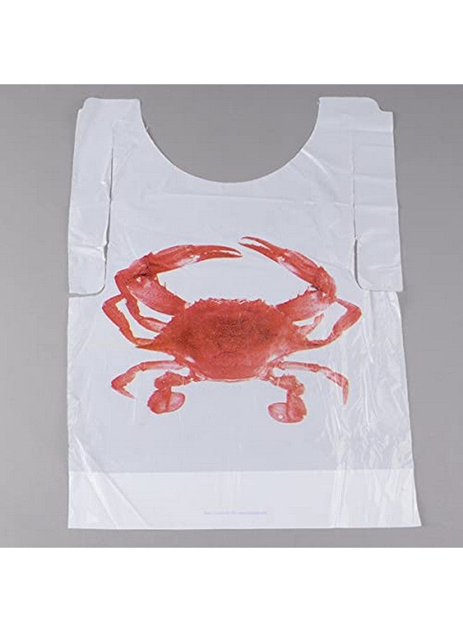 Oasis Supply, Crab Bib, Newspaper Placemats, Butcher Paper Table Cover & Wet Wipe Bundle - 25 Disposable Bibs, Placemats, & Moist Towelettes for Crawfish Boil, Seafood Fest, or Crab Bakes - Image 3