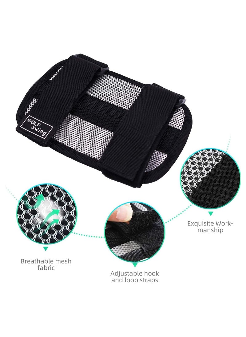 SYOSI - Elbow Golf Swing Training Aid, Golf Practicing Posture Corrector Golf Swing Improvement Elbow Positioning Aid Golf Training Tool Golf Posture Training Adjustable Swing Trainer for Unisex Golfers - Image 1