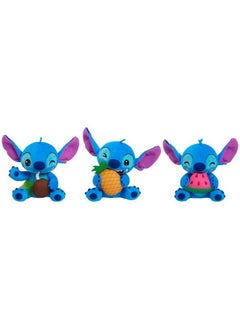 STITCH Disney Stitch Small Plush Stitch And Watermelon Stuffed Animal Blue Alien Kids Toys For Ages 2 Up  - Image 5