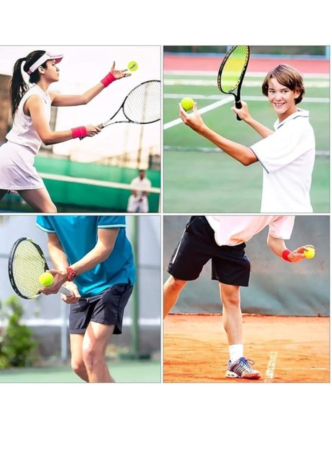 Sportq Tennis Balls - 12 Pack Tennis Balls For Advanced Training, Durable & Reusable Tennis Balls No Pressure, Perfect For Training, Teaching, All Kinds Of Courts And Playing With Animals - Image 3