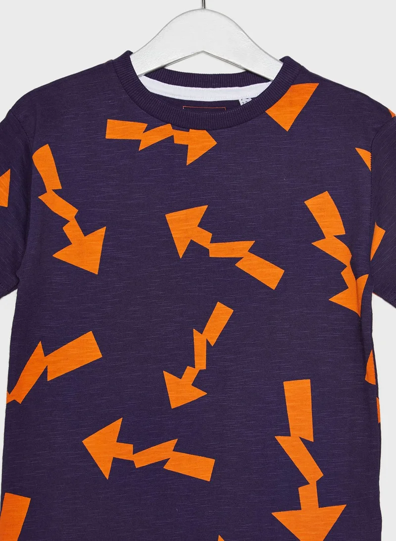 Outfit Little Arrows Printed T-Shirt