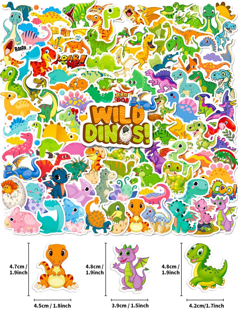 Splendors 200 Pieces Stickers Animal Vinyl Stickers For Kids Children Cute High-detailed Printing Stickers Waterproof Perfect Gift - Image 2