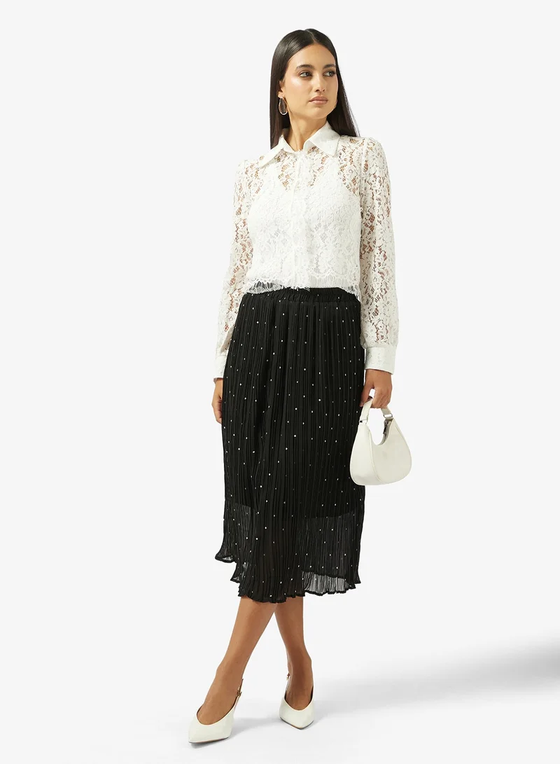 Ella  Lace Shirt for Women | Best Price UAE