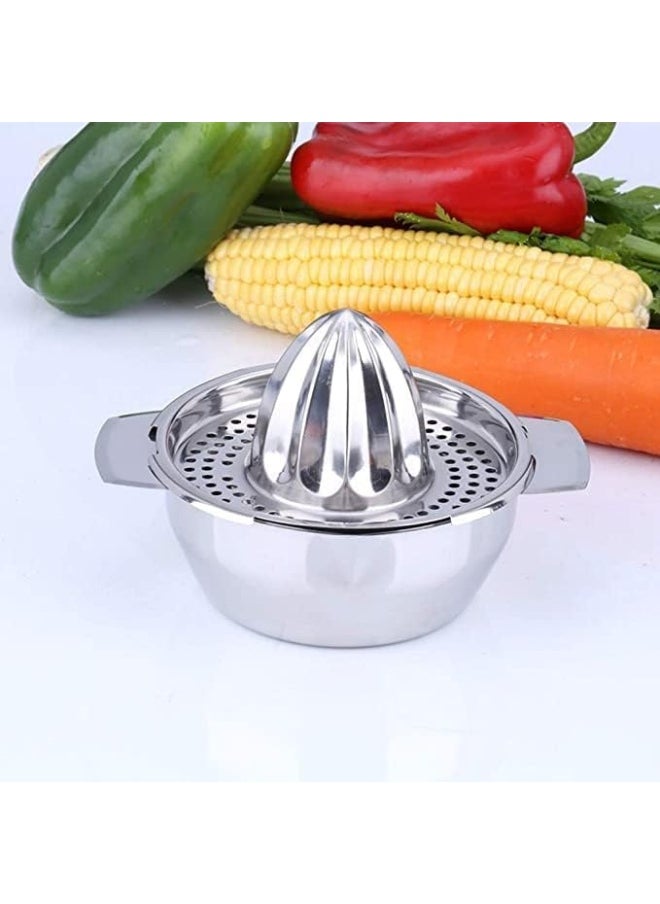 Stainless Steel Lemon Squeezer, Juicer with Bowl Container for Oranges Lemons Fruit Home Made Juice in Kitchen - pzsku/ZA6BB39BF4CA1B43EBC98Z/45/_/1720102438/1a6c578a-9c05-4fb7-99fe-80e4efc069af