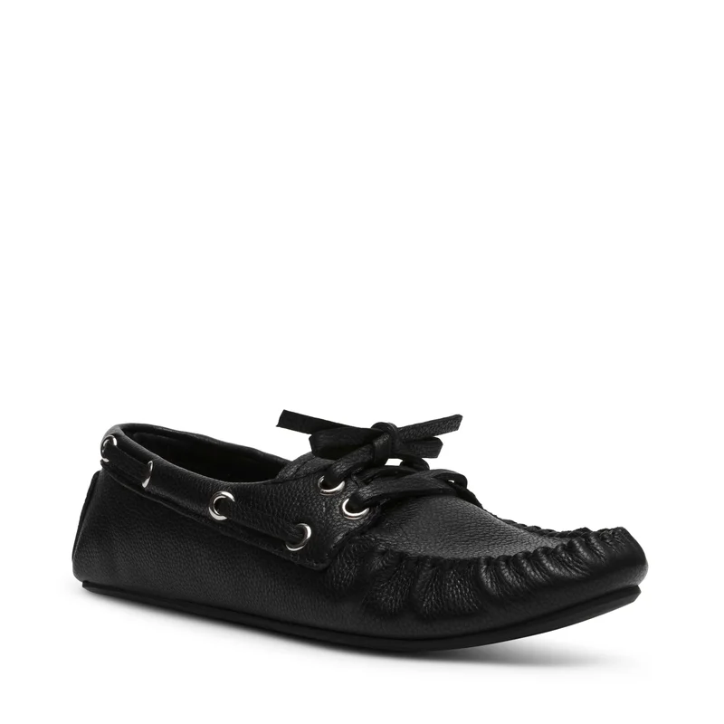 ستيف مادن Cashback Black Women's Shoes