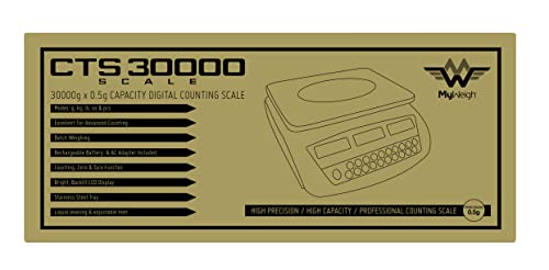 My Weigh SCMCTS30000 Counting Scale 30,000g by 0.5g - Image 3