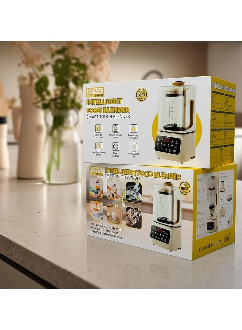 Denx DX 2072 600W 1.5L Smart Food Blender - Image 2