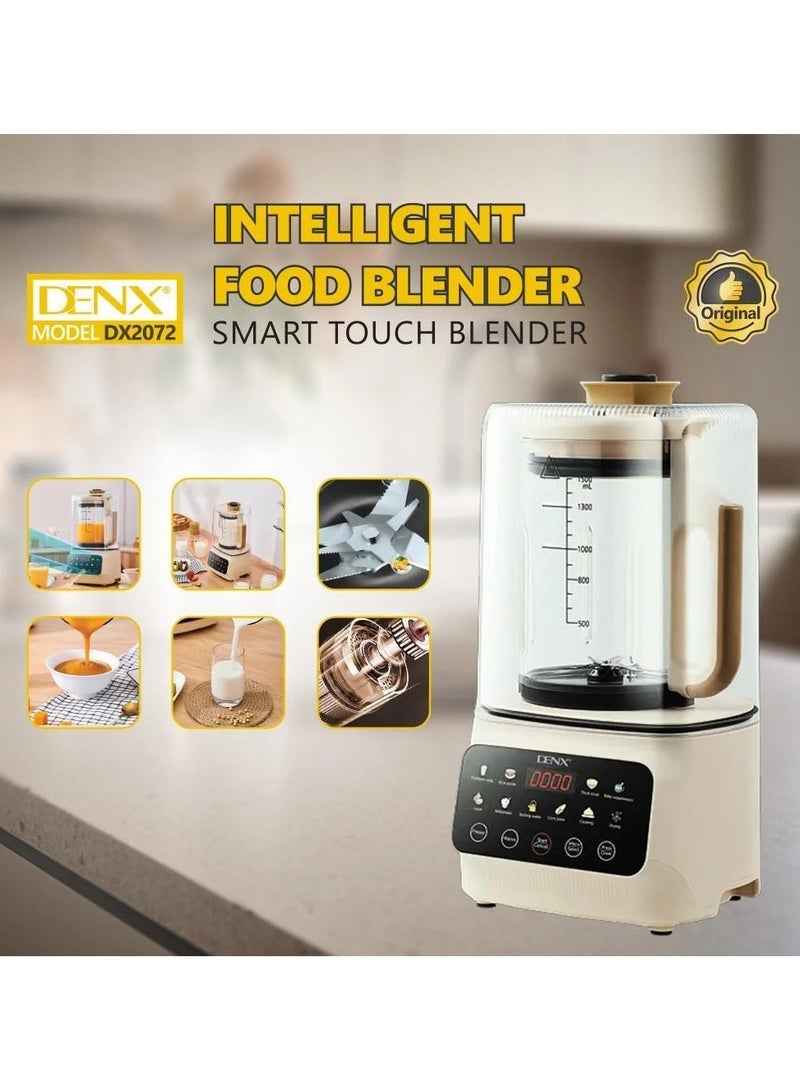 Denx DX 2072 600W 1.5L Smart Food Blender - Image 3