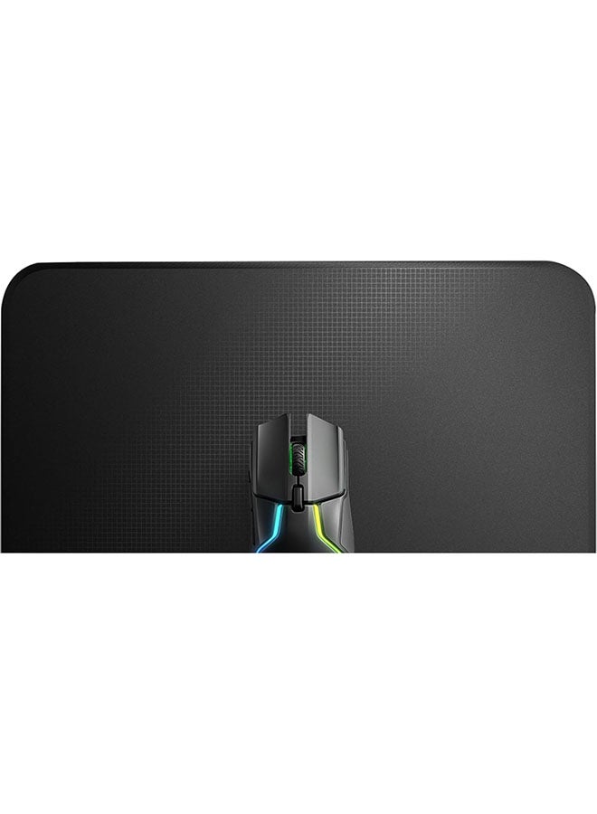 Steelseries QcK+ Gaming Mouse Pad, Almost Friction-free Surface, Non-slip Bottom Made of Rubber, Great for Users with High CPI, Large Size, Black | 63003 - Image 3