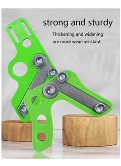 Excefore Edge Trimmer 2 Pieces Edge Trimming Knife Round and Straight Woodworking Veneer Cutter Edge Cutting Tool for Furniture Right Angle Round  - Image 4