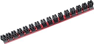 MichaelPro Magnetic Screwdriver Organizer Rail, Wrench Organizer, 16-Clips Magnetic Tool Organizer Strip, Aluminum Hand - Image 1