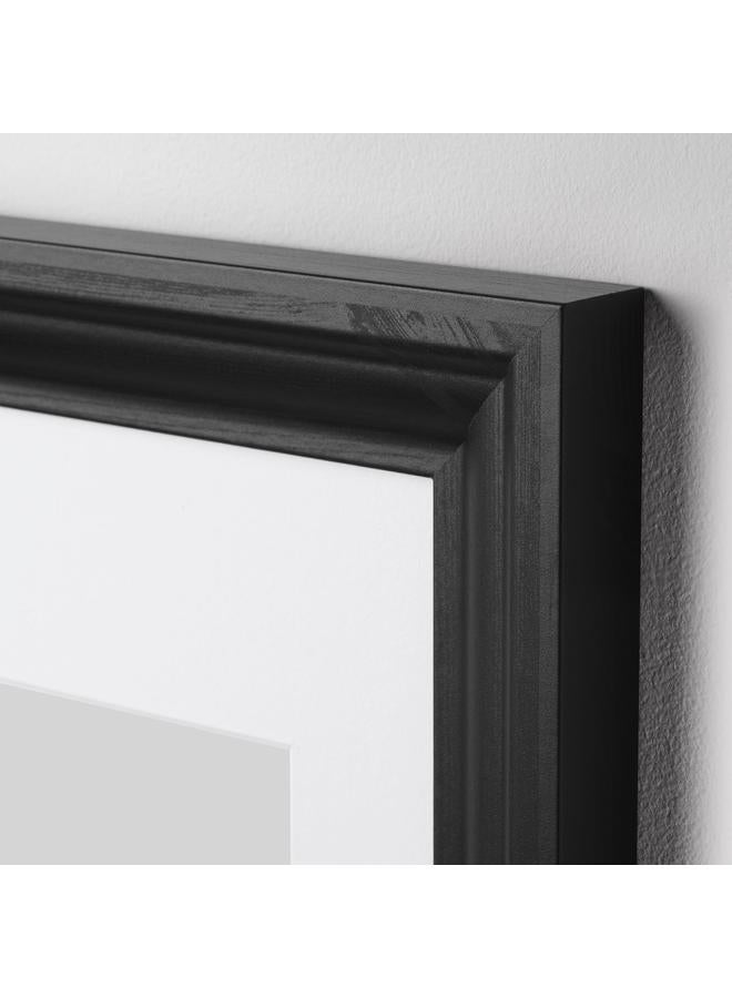 زبون إطار، أسود مصبوغ، 21×30 سم - Image 3