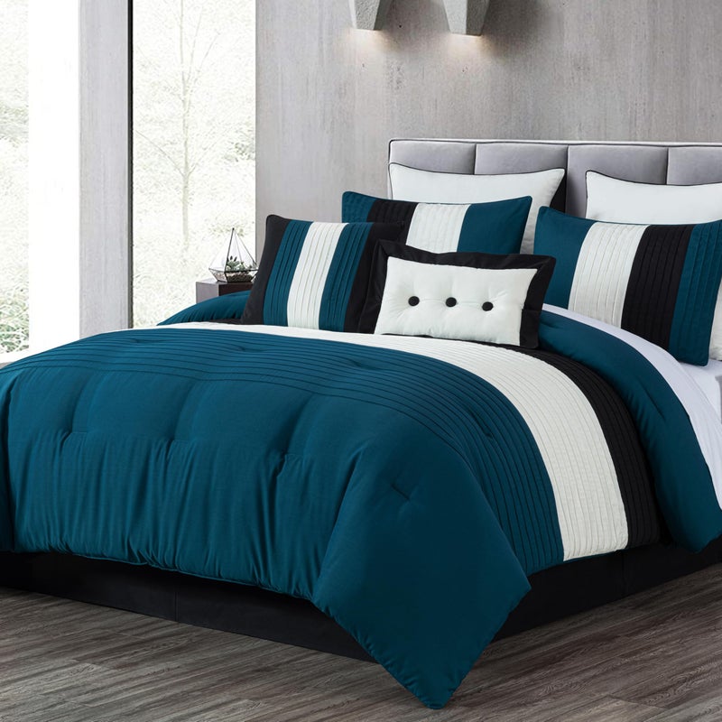 DREAMNINE Large Soft Fuzzy Flannel Fleece Throw Blanket for Couch Sofa 60"" x 80""  Decorative Solid Lightweight Velvet Bed Blanket  Luxury Cozy Shag Plush Microfiber Blanket for Bedroom  Twin Size Teal - Image 1