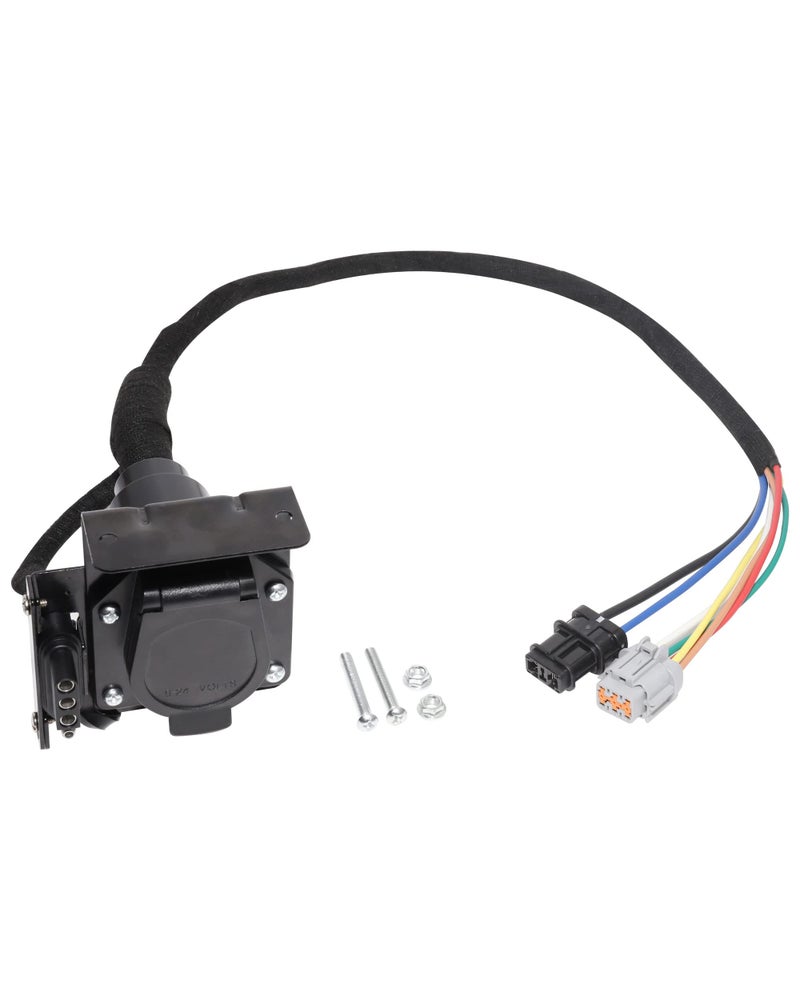 Oyviny 4 Way Flat and RV 7 Way Trailer Wiring Harness for Nissan Frontier 20052025Nissan Xterra 20052015Suzuki Equator 20092012 Factory Tow Package Required