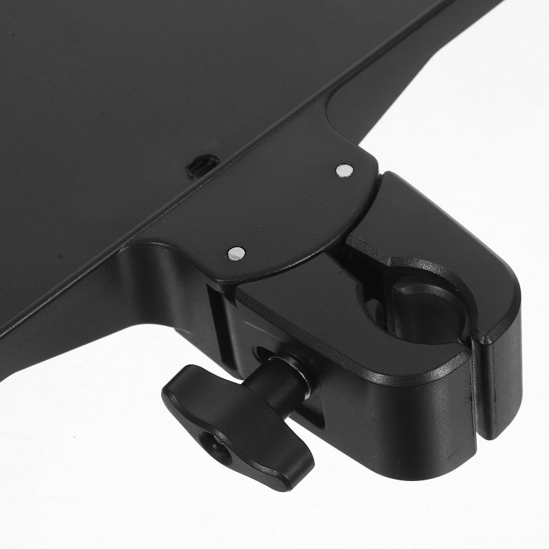 Universal Microphone Stand Tray With Clamp On Sound Card Holder Black - Image 4