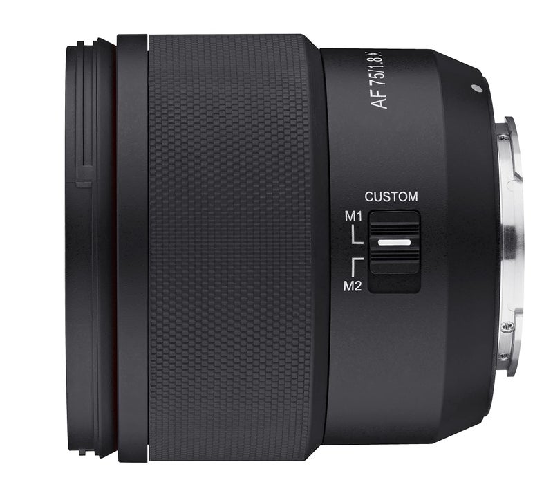 Samyang AF 75mm F1.8 Compact Telephoto Auto Focus Lens for Fujifilm X - APS-C Mirrorless, Weather-Sealed, Quiet STM AF, Custom Switch with Preset Aperture, Smooth Bokeh, Lightweight - Image 3